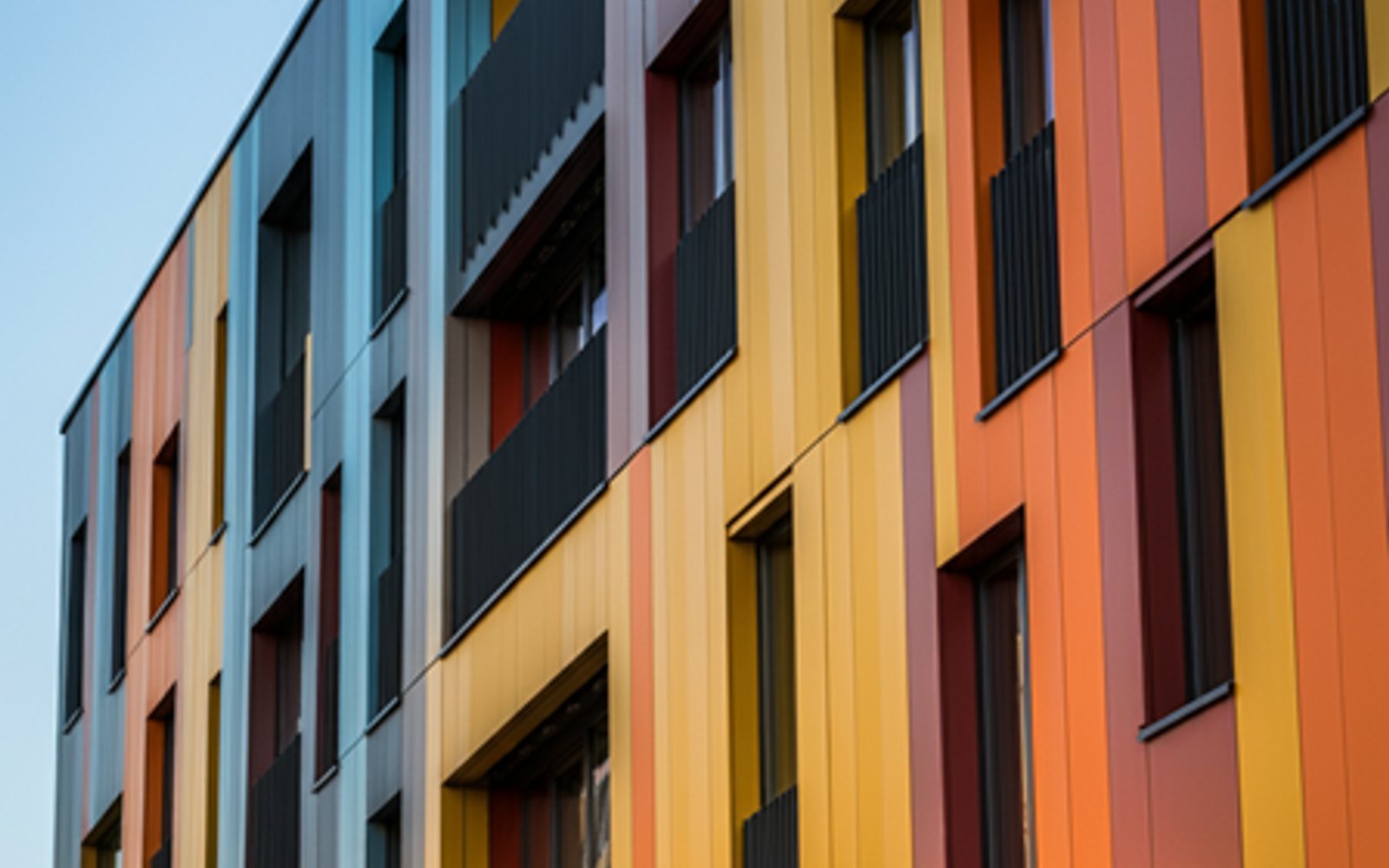 Colorful Facade Apartment