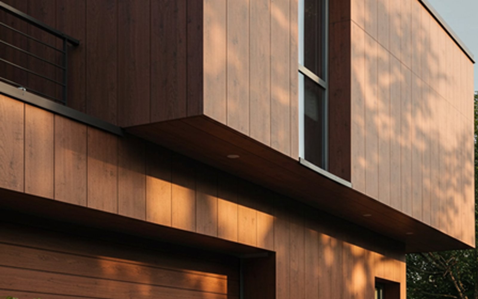 Woodgrain Exterior Residence