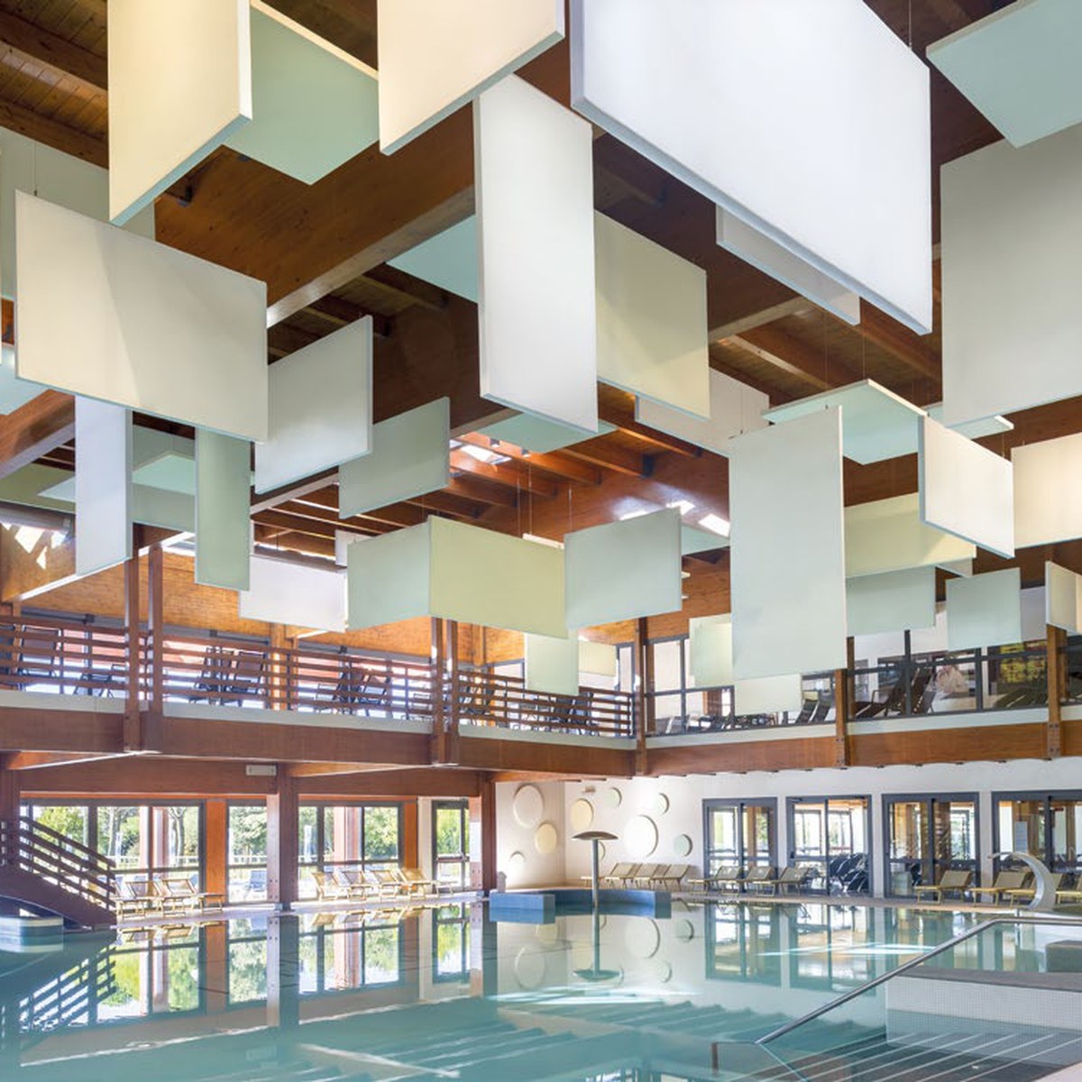 Flag — Double-Sided Suspended Acoustic Panel