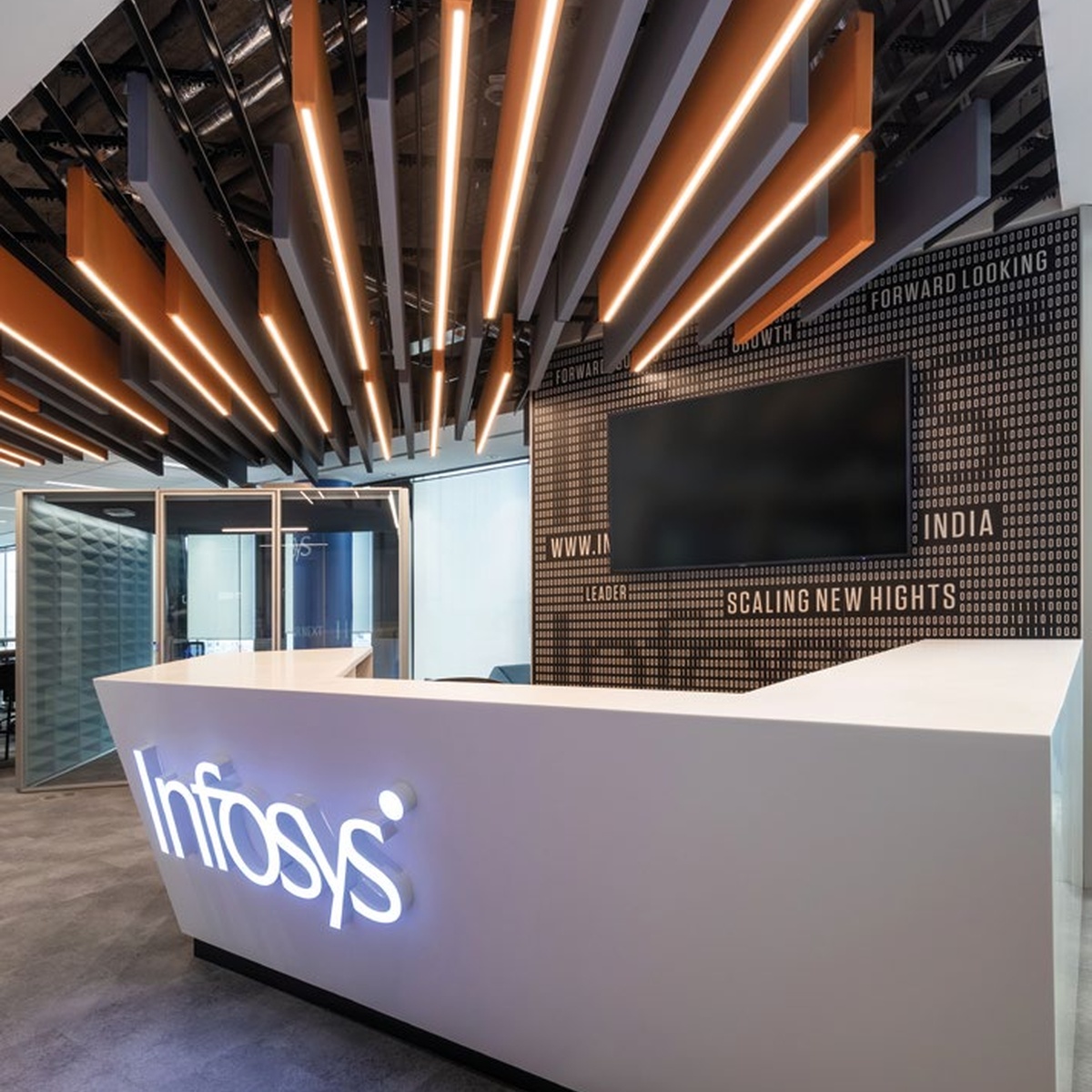 Nuvola — Suspended Acoustic Ceiling Panel Composition
