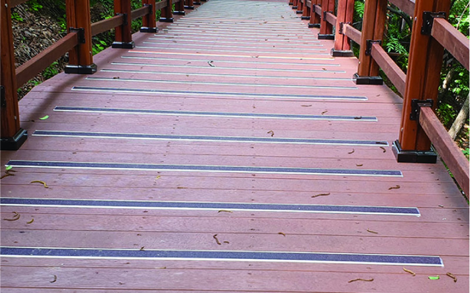 Outdoor Timber Decking — Anti-Slip Tread System