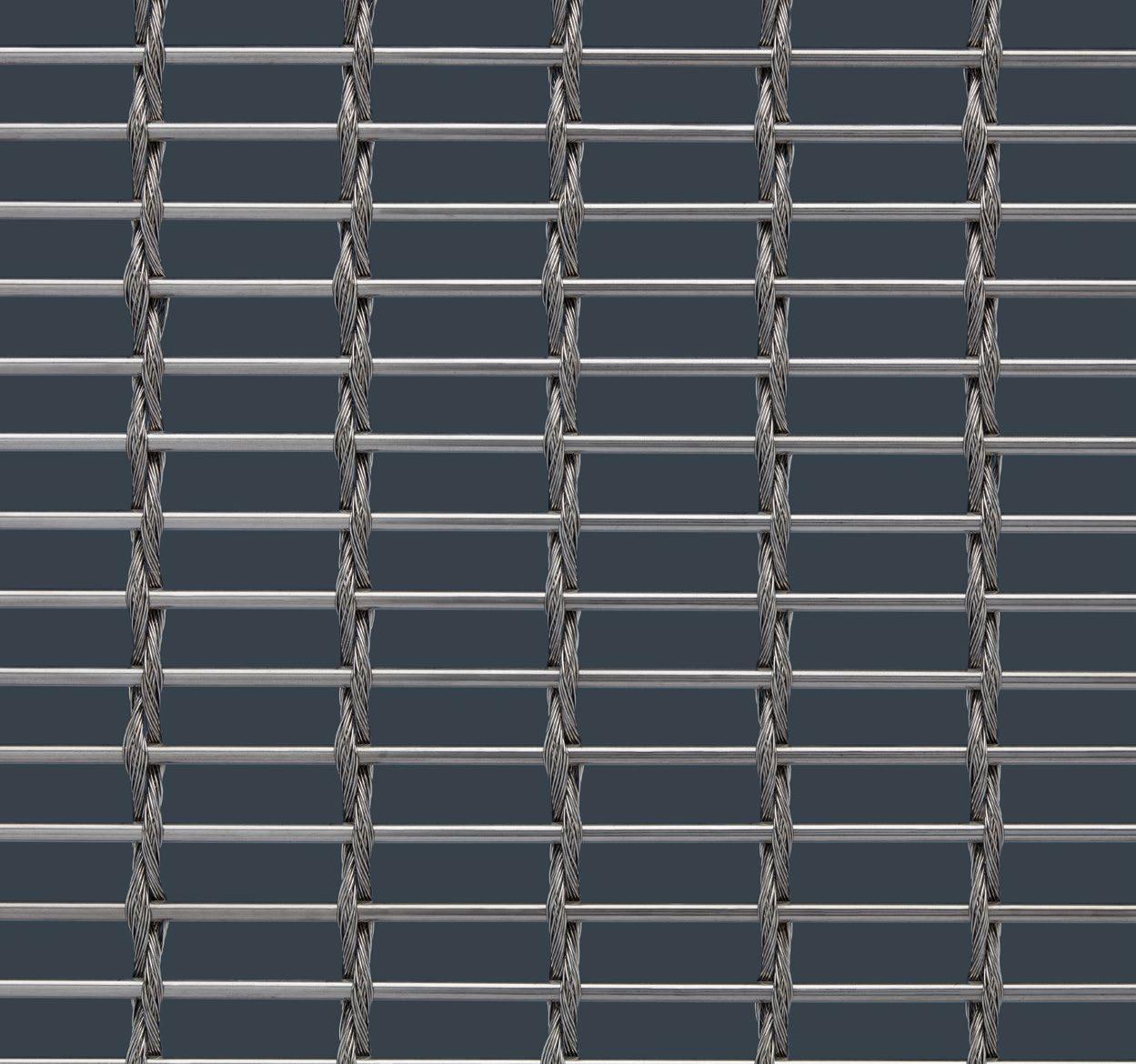 Metal mesh facade