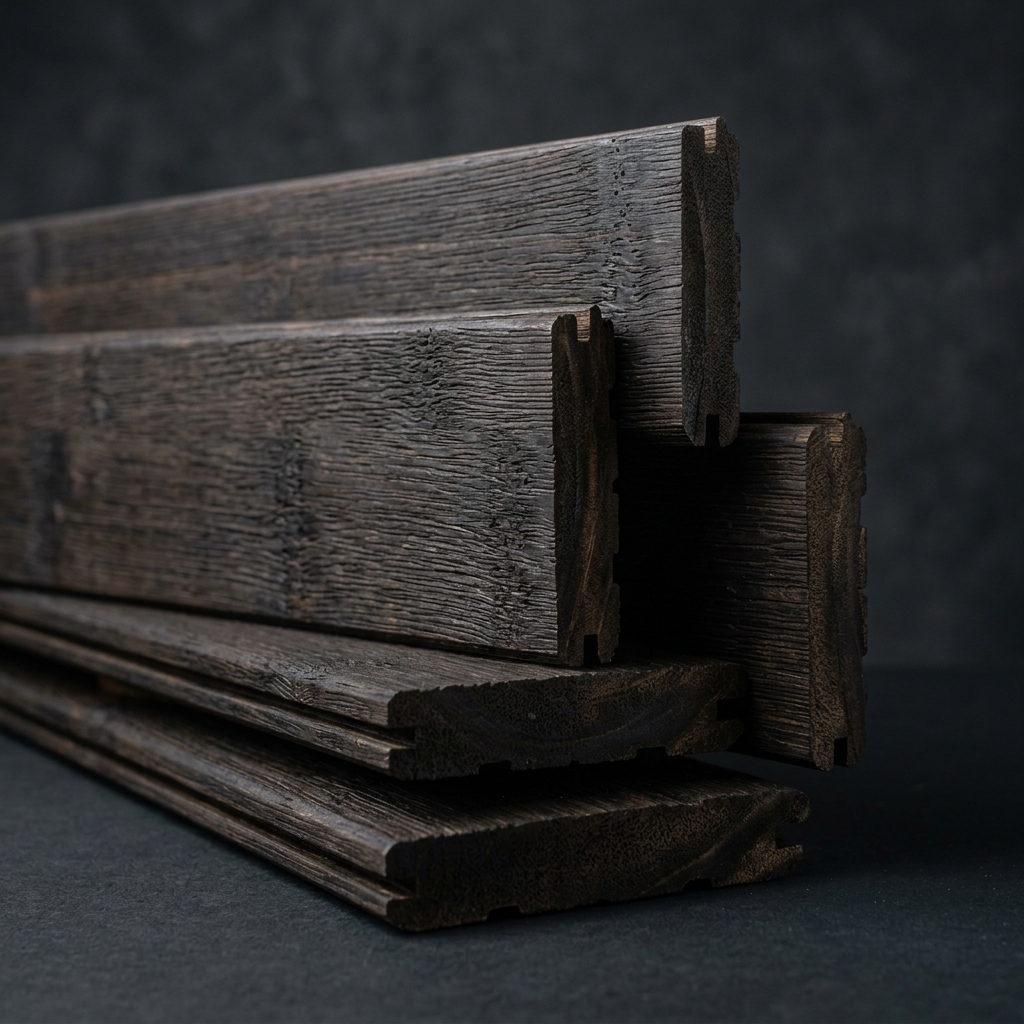 Carbonized Bamboo Exterior Cladding