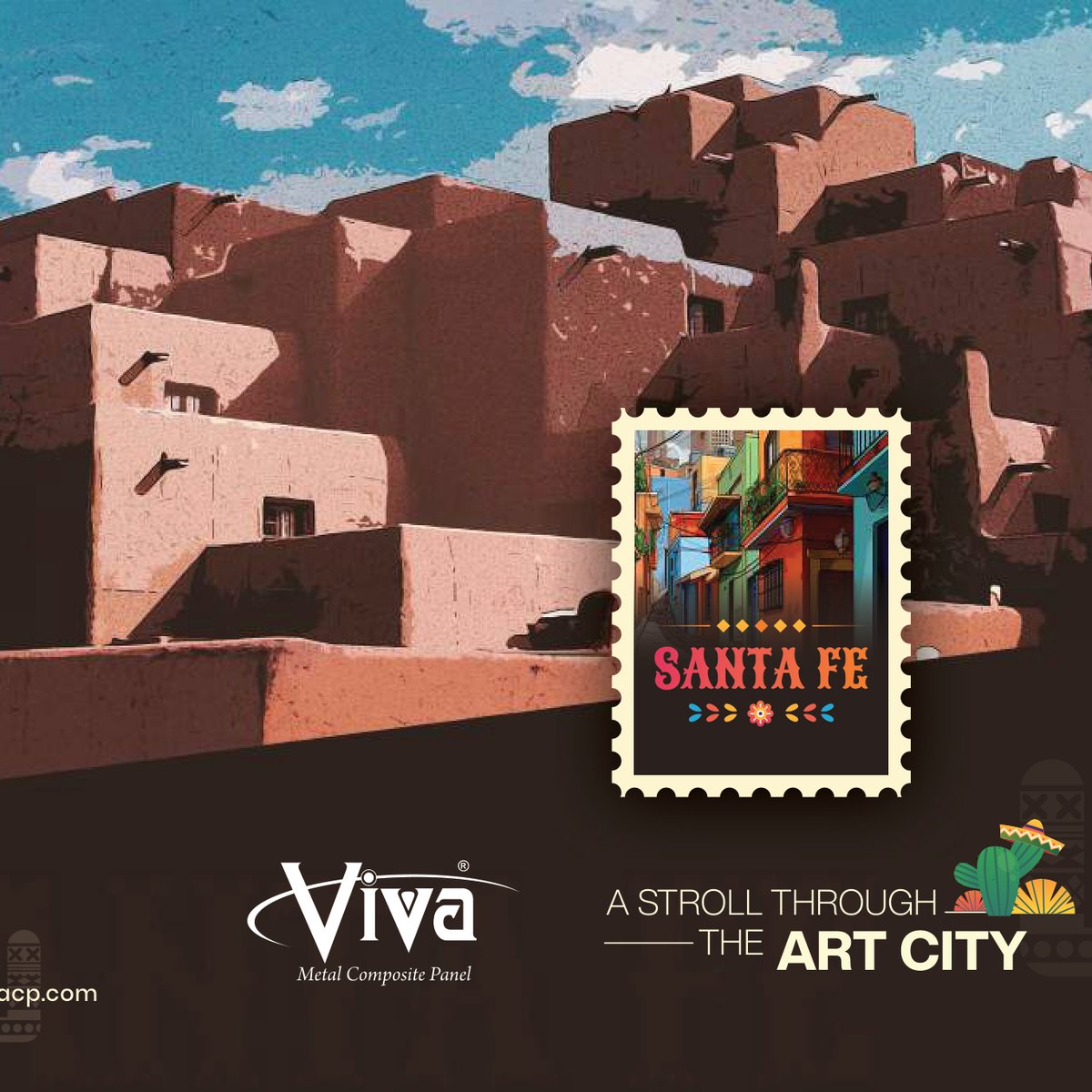 VIVA Santa Fe Series Premium Textured ACP