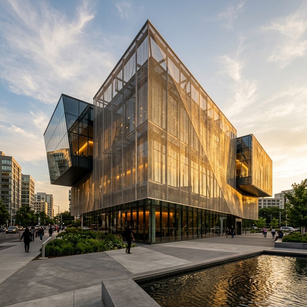 Architectural Metal Mesh: Design, Performance & Applications for Facades and Interiors